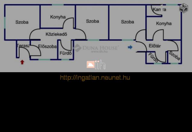 Keszthely elad csaldi hz 130m2 2 bejrat 3+1 szoba 900m2 rendezett kert - Kép: 3926 