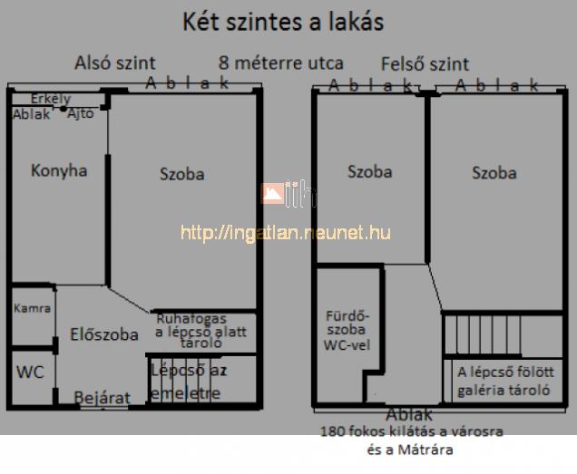Gyngys elad trsashzi laks 77m2 3 szoba msodik emeleti feljtott - Kép: 6573 